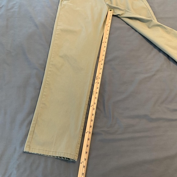 Lee Pants Mens 34x32 Khaki Extreme Comfort Straight Fit Stretch Chino Pants - Picture 6 of 10